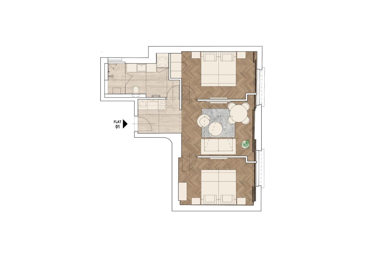 Soukenicka Apartments Old Town プラハ エクステリア 写真